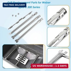 Grill Parts for Weber Spirit II Grill Replacement Parts, 7636 Flavorizer Bars, 6