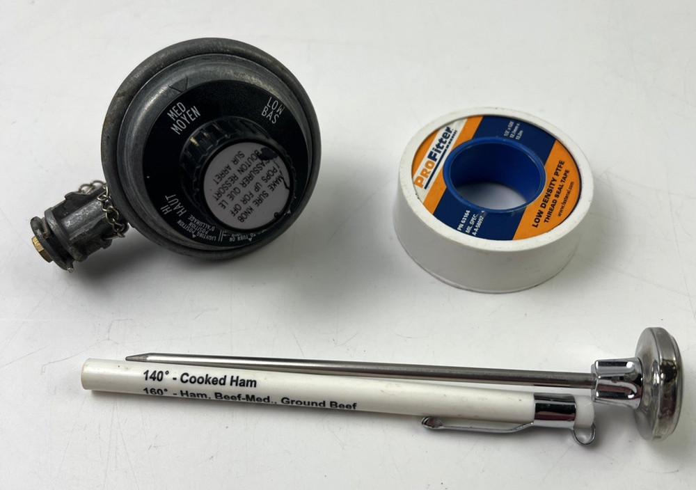 Regulator/Valve, Food Thermometer For Pocket, ProFitter Density Tape Mixed Lot