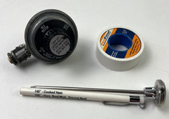 Regulator/Valve, Food Thermometer For Pocket, ProFitter Density Tape Mixed Lot