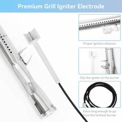 Grill Replacement Parts for Monument 4-Burner 24367,35633,17842, 24633,41847N…
