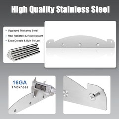 Heavy-Duty Steel Heat Diffuser Plate for Pit Boss Pro Series, PB1100, Laredo1000