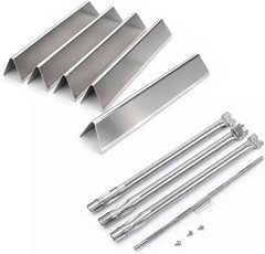 Grill Burner 69787 + Flavorizer Bars 7636 for Weber Spirit 300 E310 S320 330 BBQ