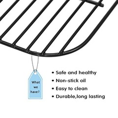 Hisencn Grill Grates Replacement for Dyna-Glo 19 3/5″ x 15 2/5″