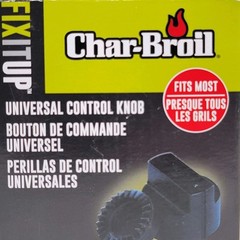 NEW Char-Broil Universal Fit Control Knob For gas grills with D-shape valve stem