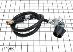 Appliance Factory Parts 99281 Hose and regulator, QCC1, 42 inch