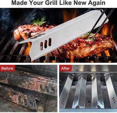Adviace Grill Parts for DGF493BNP Heat Shields DGF493BNP Heat Tents (4-Pack),…