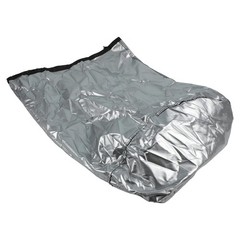 All Season BBQ Outdoor Fire Stove Cover with Secure Drawstring Closure