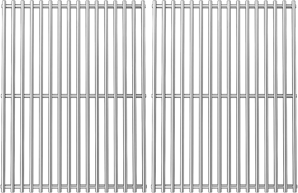 17.5 Inch Grill Grates for Weber Spirit 300 Series, Genesis Silver/Gold/Platinum