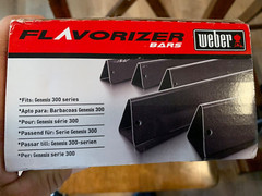 Webber Flavorizers for Genesis 300 series grill (lot#20923)