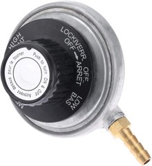 Low Pressure 1LB Propane Tank Gas Regulator Table Top Control Adjustable Valve