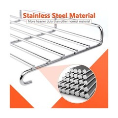 QuliMetal Stainless Steel Grill Warming Rack for Weber Genesis II 300 Series …