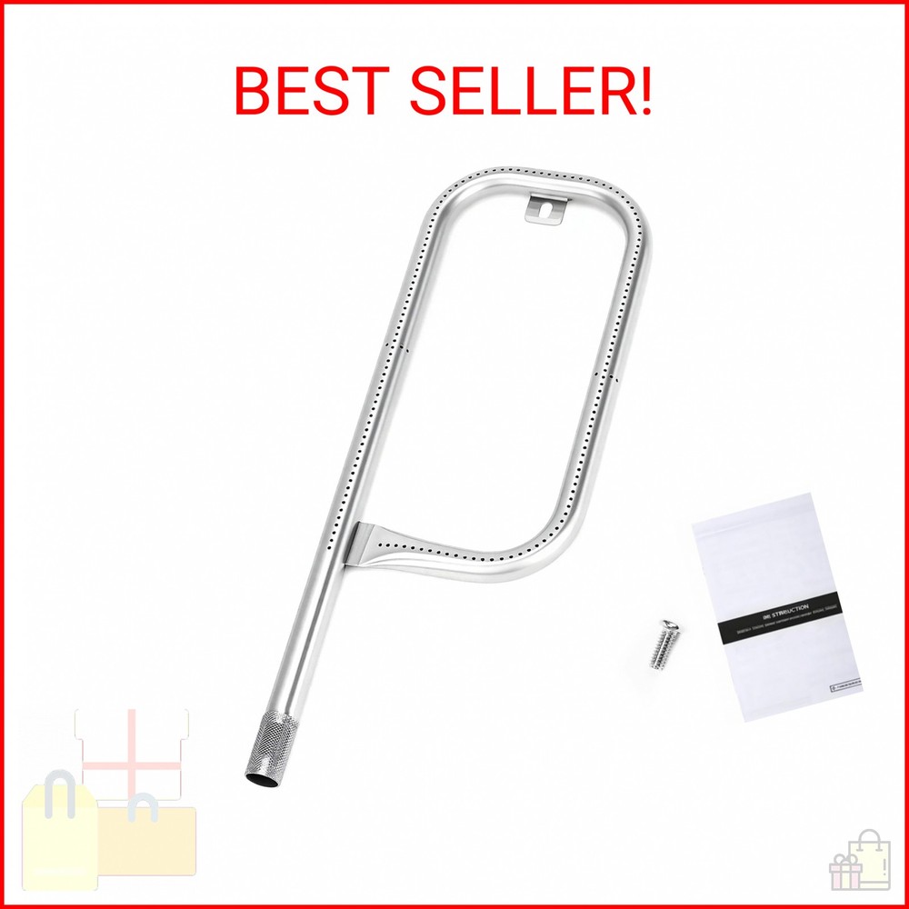 QuliMetal 304 Stainless Steel 60040 Grill Burner Tube for Weber Q1000, Q1200, Q1