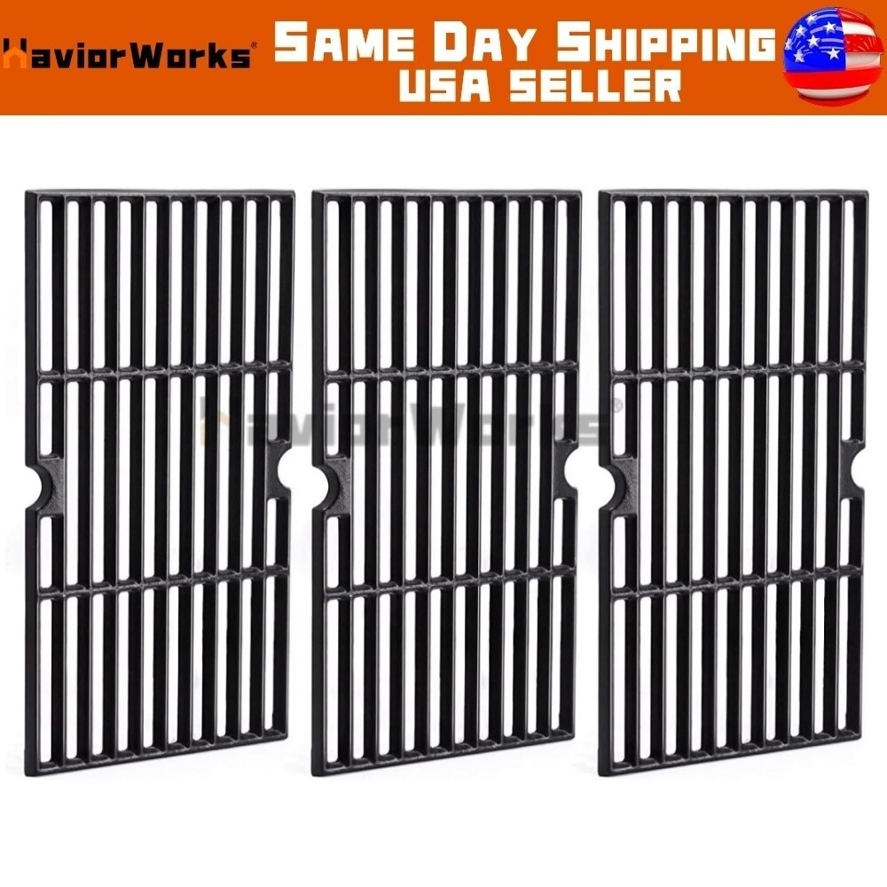 Replacement Cast Iron Grill Grates Fit Charbroil 463343015 463344015 463344116
