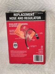 Universal Grill Replacement Hose And Regulator (1001 533 456) New Open Box