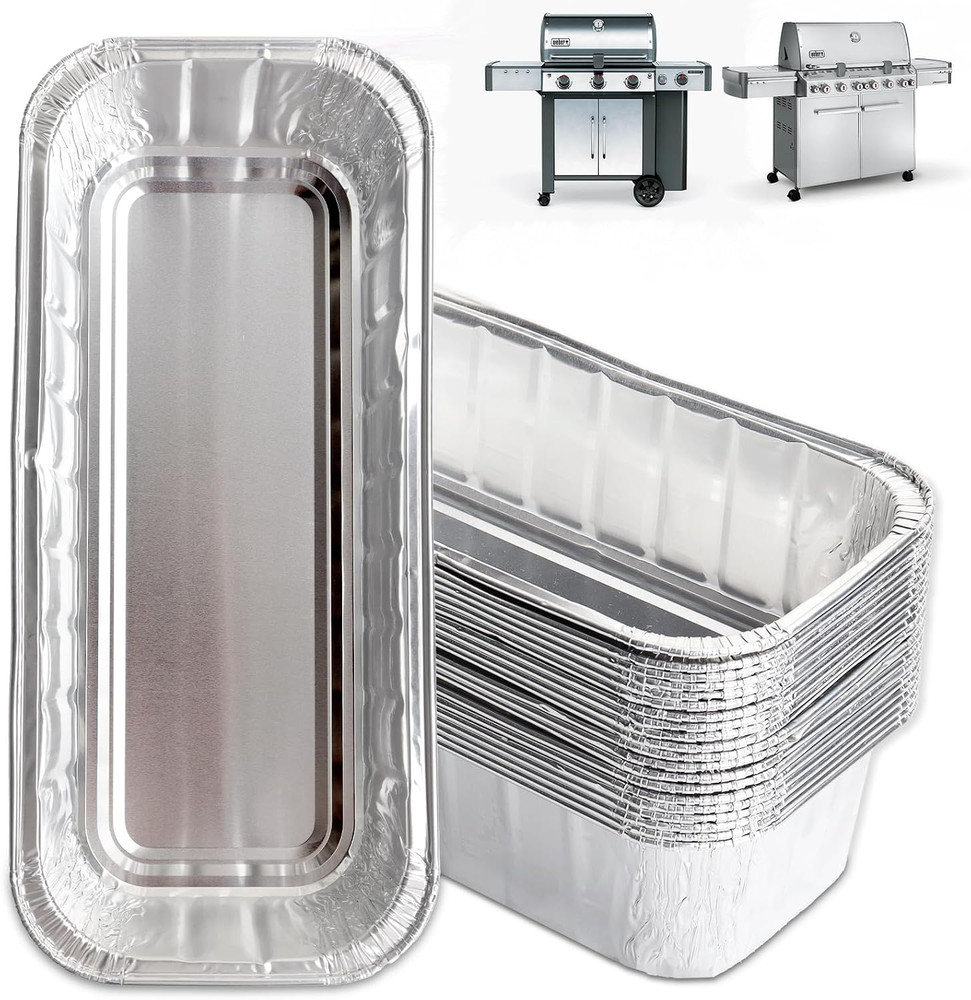 6498 Grease Drip Pan Liners for Weber Genesis II & Summit Series Genesis II 400