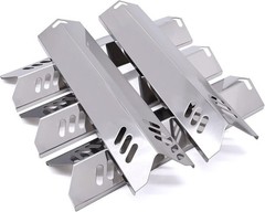 15 Inch Stainless Steel Grill Heat Tent Plate Gas BBQ Part Replacement Pack of 5
