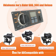 Control Panel Replacement for Oklahoma Joe’S Rider 600/900/Deluxe Pellet Grill C