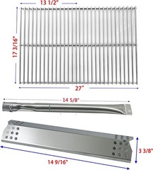 DG145 Grill Parts Kit for Nexgrill 720-0697, 720-0783E, Grill Master, Sunbeam