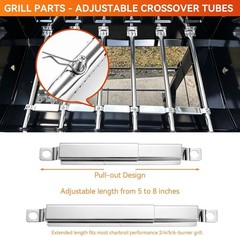 Complete Grill Replacement Kit for Charbroil 6 Burner