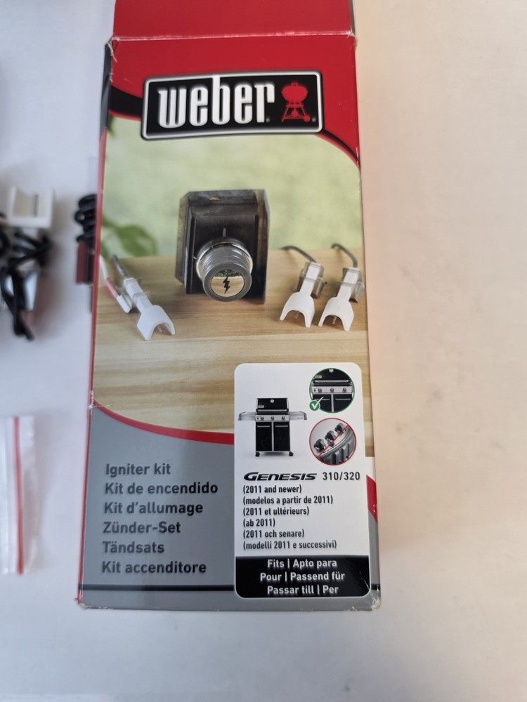 Weber Igniter Kit 7628-Genesis 310-320 Gas -2011 And Up, Front Control Openbox