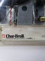 Char-Broil 4184683 Universal Fit Grill Electric Ignitor And Sideburner Opened