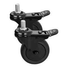 Outdoor Cooking 3 Inch Locking Caster Locking Wheel Kit Enhances Stability
