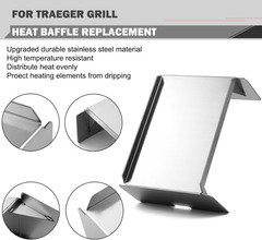 BCA012 Heat Baffle Diffuser Plate Traeger Pro 22 34 Camp Chef PG24 Z Grills 700