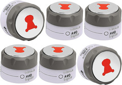 Grill Knobs for Weber Summit,6-Pack 91538 Lighted Control Grill Knobs for Weber