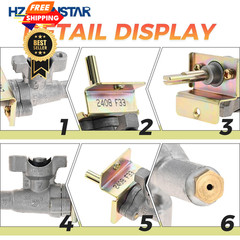 HZ-MONSTAR Gas Grill Replacement Parts Manifold Main Burner For Natural