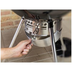 22-1/2-Inch One-Touch Cleaning System Kit For Weber Grill Parts 7444 Repair Part