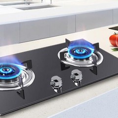 BBQ Oven Switch Knob 48mm for Gas Stove Replacement with 8mm Flat Core
