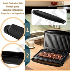 Grill Oil Grease Catcher Drip Tray Pan for George Foreman Grill Replacement – 14