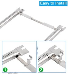 Gassaf 18 Inch Burner Tube Set Replace For Weber 69785 Weber Spirit 200 Spirit