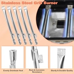 Grill Replacement Parts for Nexgrill 720-0888 720 Porcelain Steel 5 Burner