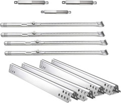 Grill Parts Kit for Charbroil Performance 4 Burner Tubes Heat Plates Replacement