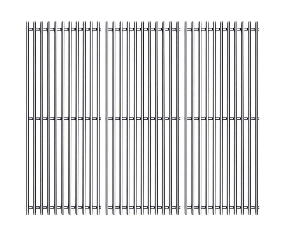 SE1343(3-Pack) 16 3/8″ Stainless Steel Cooking Grid Grates Replacement for Ba…