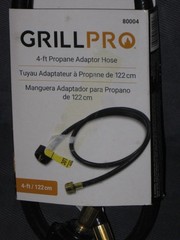 Grill Pro 4 Ft Propane Adaptor Hose NIP!!!!