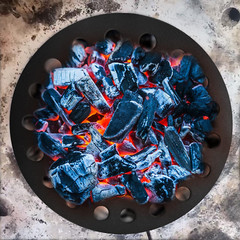 9″ round Cast Iron Fire Grate,Bbq High Heat Charcoal Plate for Large Big Green E