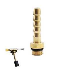 Camping Stove Hose Adapter with Barb Fitting Connector for Gas Extension Brai…