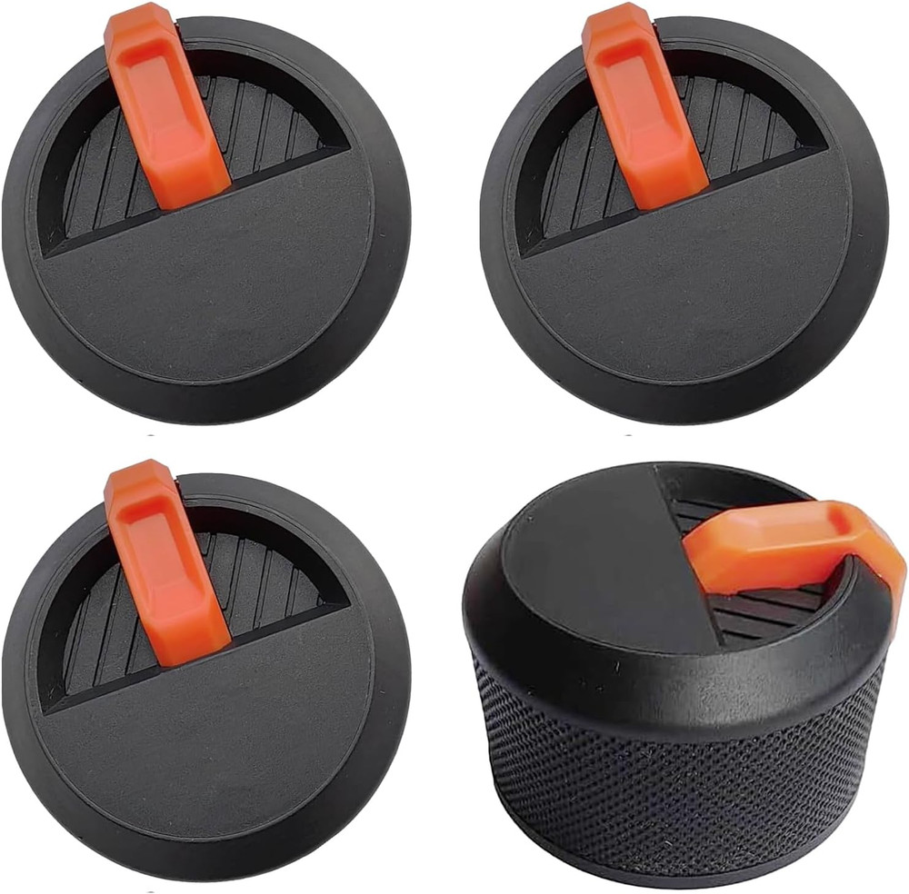4-pk Grill Knobs Replacement for Blackstone 1666 1517 1554 1825 1836 17 22 28 36