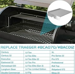 Drip Tray for Traeger Heat Baffle Replacement Parts Pro Series 575 22 Lil’ Te…