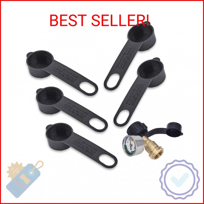 BRBASAP 5 Packs Propane Tank Valve Cover Caps Protective Dust Caps Plugs for LP