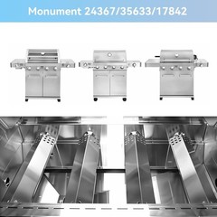 Grill Replacement Parts for Monument 4-Burner 24367,35633,17842, 24633,41847N…
