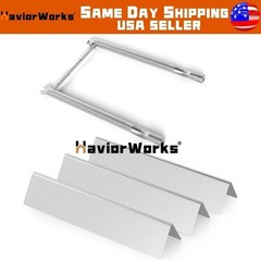 7635 Flavorizer & 69785 Burner Tube Set For Weber Spirit II 200 Replacement Kit