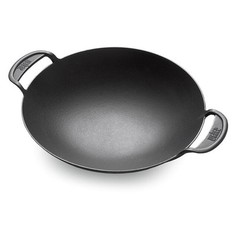 Weber 7422 Gourmet WOK BBQ System Cast Iron/Porcelain Grill 15″ x 4″ OEM