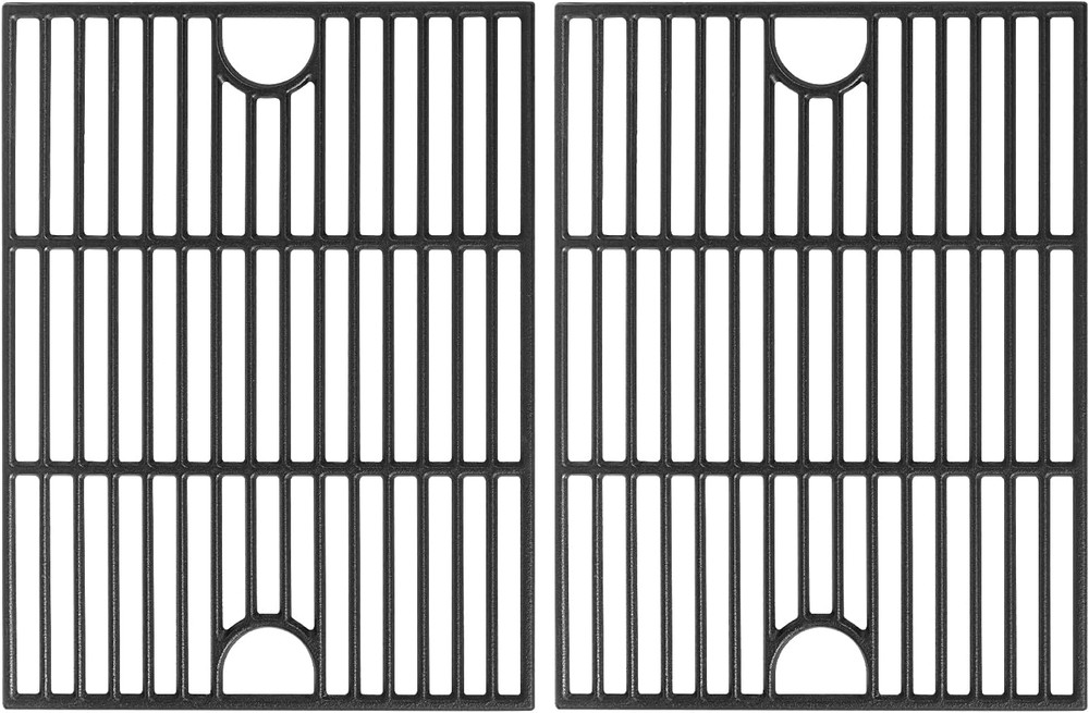 Grill Grates 17 Inch Cast Iron Replacement for Nexgrill and Charbroil Models