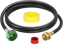 6FT Propane Hose Adapter for Buddy Heater Weber Q Series Grills Traveler Grills