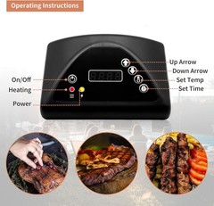 MB Electric Smoker Control Panel Replacement