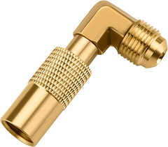 Propane Elbow Adapter, Low Pressure 3/8″ Male Flare Propane Elbow Fitting for Bl