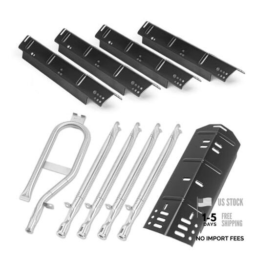 Grill Replacement Parts for Dyna-Glo GH474CRP DGH483CRP, Heat 91531-4+Burner